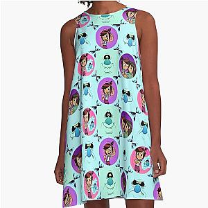 The Ghost and Molly McGee A Line Dress