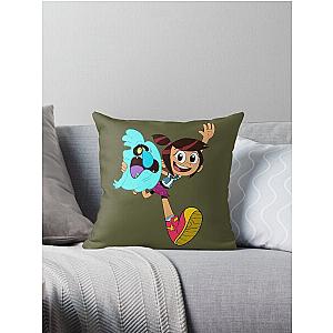 Molly Scratch The Ghost McGee Throw Pillow