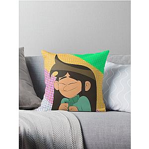 Libby! The Ghost and Molly McGee Throw Pillow