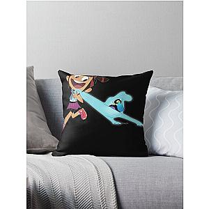 Channel The Ghost and Molly McGee Throw Pillow