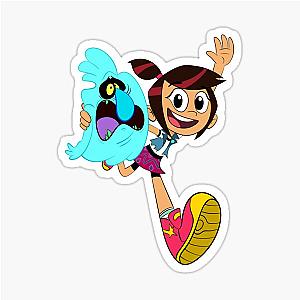 Molly and Scratch - The Ghost and Molly McGee Sticker