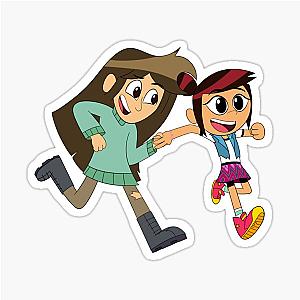 Molly and Libby The Ghost and Molly McGee Sticker