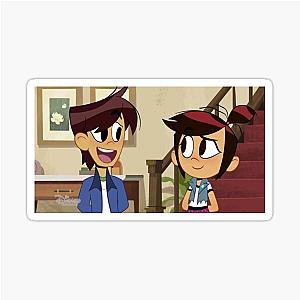 Molliver The Ghost and Molly McGee Sticker