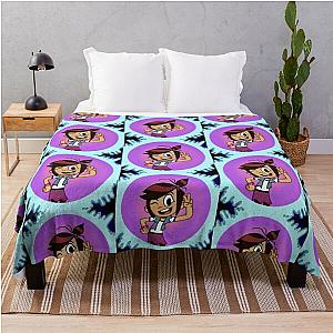 The Ghost and Molly McGee Throw Blanket