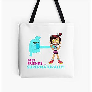 Best Friends Supernaturally - The Ghost And Molly McGee All Over Print Tote Bag