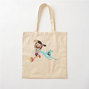 Channel Ghost and Molly McGee Cotton Tote Bag