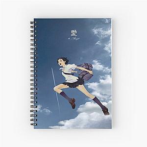 THE Girl Who Leapt Through Time Makoto Spiral Notebook