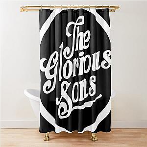 White The Glorious Sons 2021-2022 Tour Shower Curtain