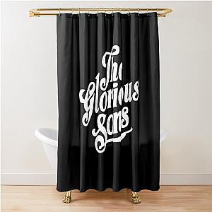 The Glorious Sons Canadian rock shower curtain