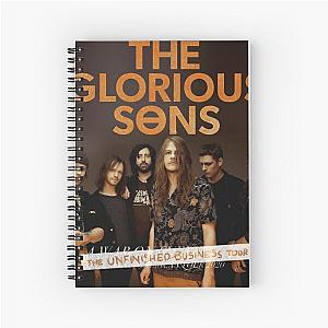 Fourtgs The Glorious Sons The Unfinished Business Tour 2021 Spiral Notebook