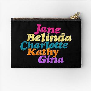 The Go-Go's, Jane, Belinda, Charlotte, Kathy, Gina, 80's music, Go-Go's fan, The Go-Go's gift Zipper Pouch