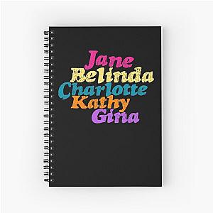 The Go-Go's, Jane, Belinda, Charlotte, Kathy, Gina, 80's music, Go-Go's fan, The Go-Go's gift Spiral Notebook