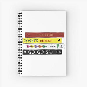 Go-Go's [Cassette stack] Spiral Notebook