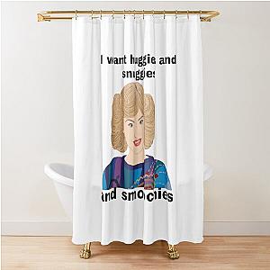 Beverly Goldberg wants huggies and Shower Curtain