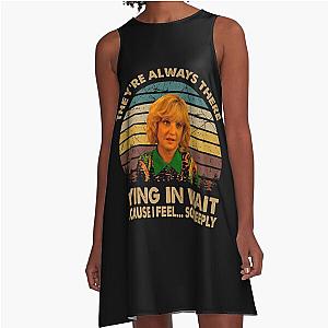 Graphic A-Line Dress