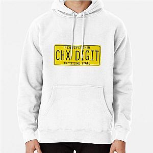 The Goldbergs Marvin's DeLorean License Plate Pullover Hoodie