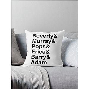 The Goldbergs Character List Throw Pillow