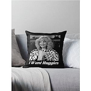Beverly Goldberg I Want Huggies Throw Pillow