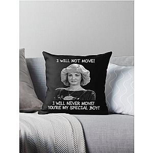 Sticker Beverly Goldberg woman's art vintage throw pillow