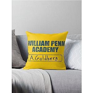 William Penn Academy Gym The Goldbergs Throw Pillow