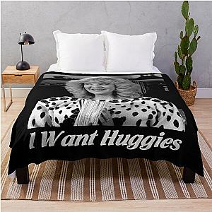 Beverly Goldberg Character I Want Huggies Throw Blanket