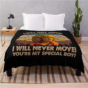 Beverly Goldberg Woman I Won't Move Poster Throw Blanket