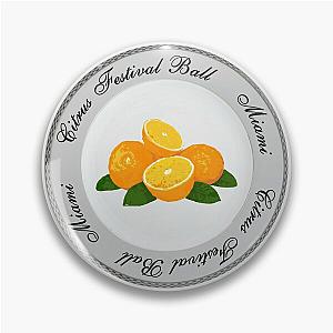 Golden Girls Citrus Festival Ball Plate Pin