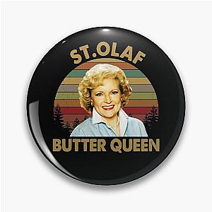 The Golden Girls St Olaf Butter Queen Vintage Pin