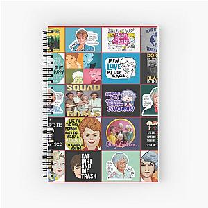 The Golden Girls, American TV Sitcom Spiral Notebook