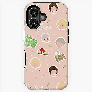 Golden Girls Pattern iPhone Tough Case