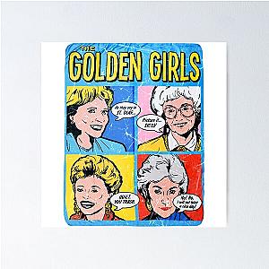 THE GOLDEN GIRLS RETRO  Poster