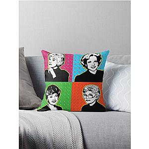 Golden Girls - Pop Art Throw Pillow