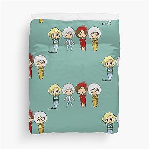 The Golden Girls - Chibis Duvet Cover