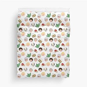 Kawaii Golden Girls Duvet Cover