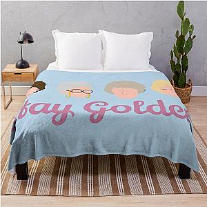 Stay Golden Golden Girls Throw Blanket