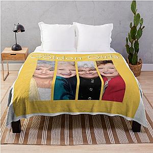 golden girl poster Throw Blanket