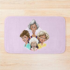 The Golden Girls - Original Caricatures Bath Mat