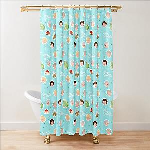 Golden Girls Pattern Shower Curtain