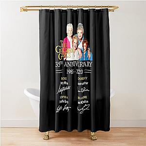 The Golden Girls 35th Anniversary Gift For Fans, Gift For Men and Women, Gift Halloween Day, Thanksgiving, Christmas Day Shower Curtain