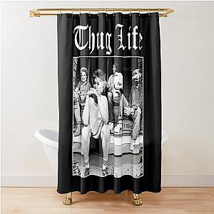 golden girls thug life Shower Curtain