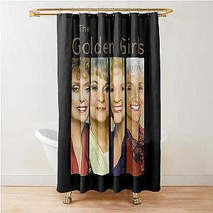 The Golden Girls Funny Tv Blache Gift Fan Shower Curtain