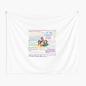 Golden Girls Quotes Tapestry