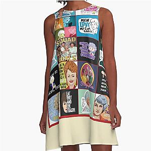 The Golden Girls, American TV Sitcom A-Line Dress