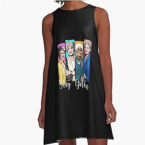 Golden girls stay Golden  A-Line Dress