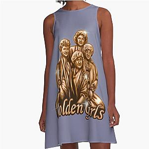 Golden Golden Girls A-Line Dress