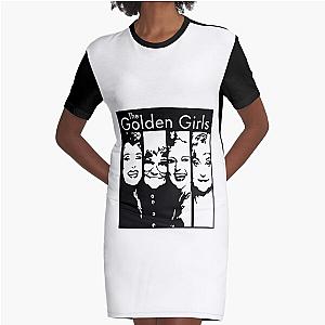 Golden Girls Art 10 Graphic T-Shirt Dress