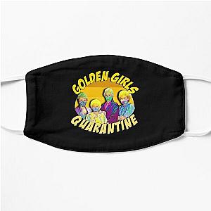 golden girls quarantine Flat Mask