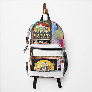 Golden Girl Sitcom Stay Gold Art  Backpack