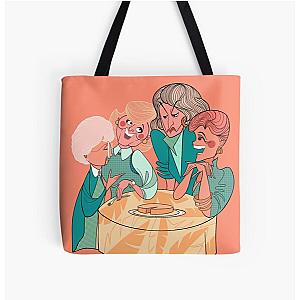 Golden Girls All Over Print Tote Bag