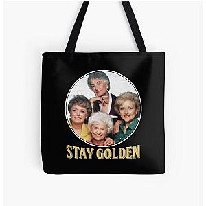 The Golden Girls Stay Golden All Over Print Tote Bag